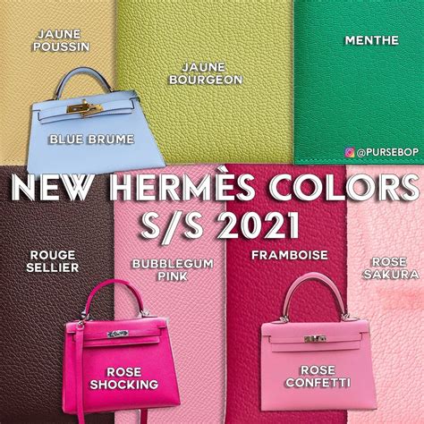 hermes menthe|New Hermès Leather Colors for S/S 2021 .